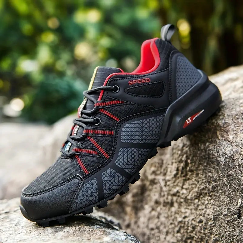 Kenneth | Men's Trail Trainers Deep-Tread Sole Reinforced Upper