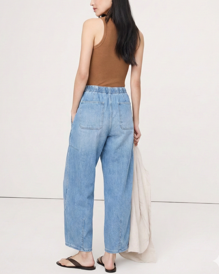 Marlowe Loose Fit Ankle Length Jeans