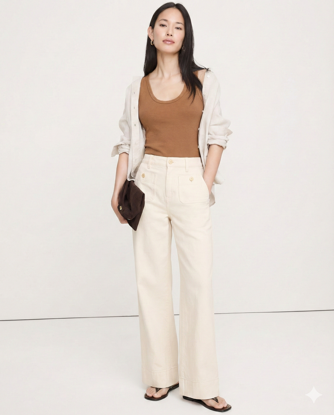 Marcella High Waist Wide Leg Jeans