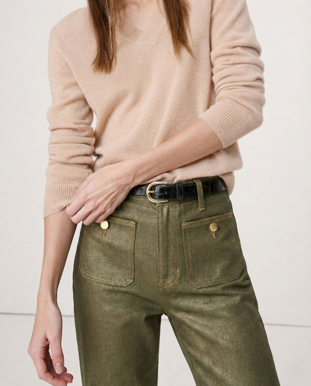 Marcella High Waist Wide Leg Jeans