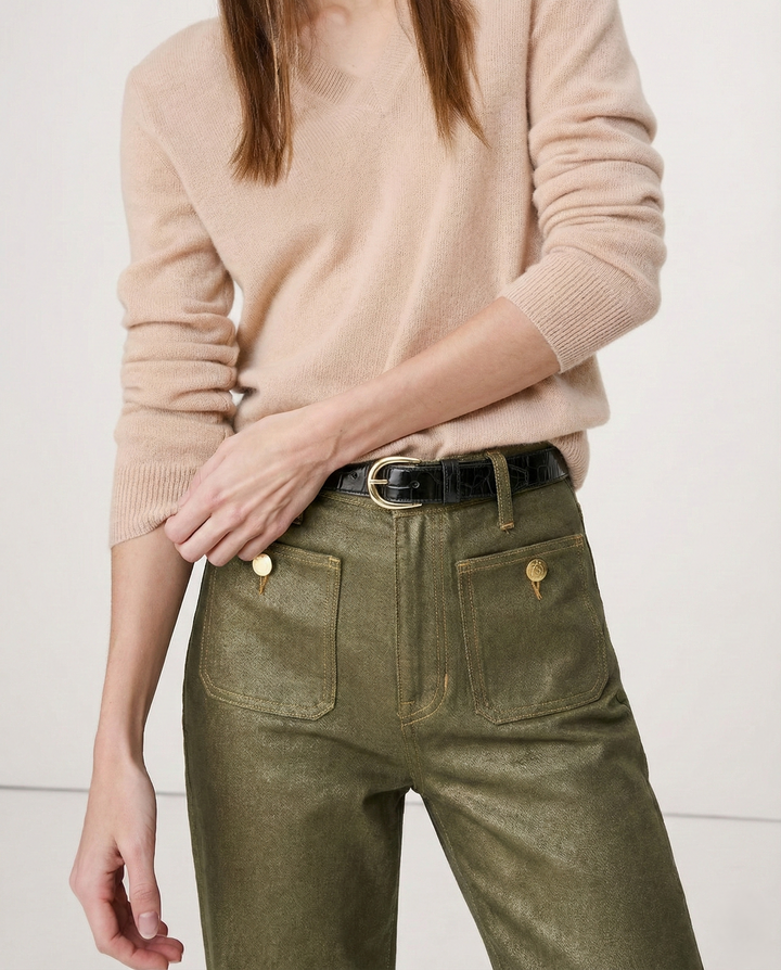 Marcella High Waist Wide Leg Jeans