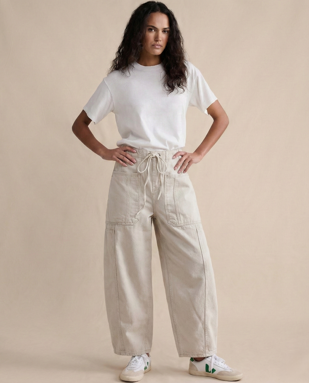 Marlowe Loose Fit Ankle Length Jeans