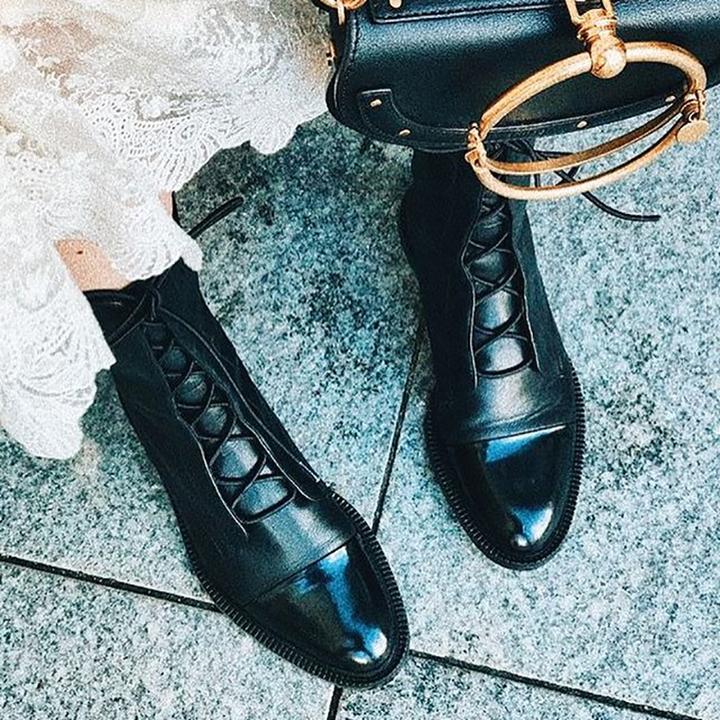Lisa Leather Boots