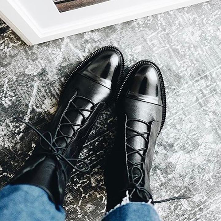 Lisa Leather Boots