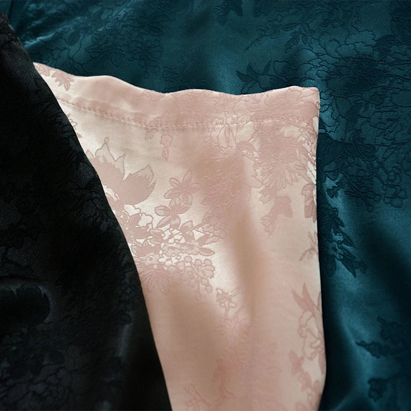 Seraphine Satin Side Slit Mini Skirt