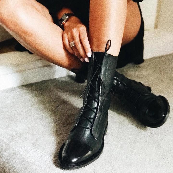 Lisa Leather Boots