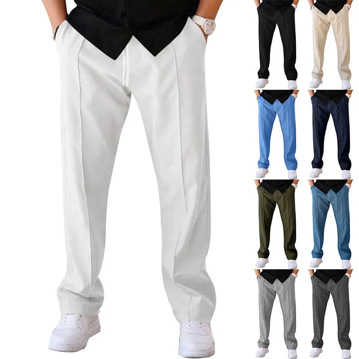 Men's Slim Fit Trousers | Flexible Stretch Fabric & Smart Polished Look