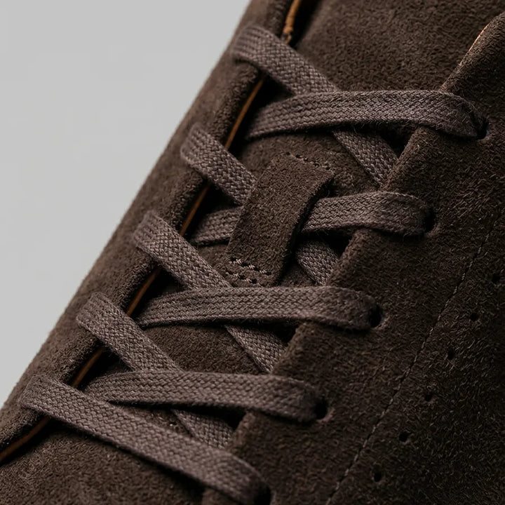Bonnie | Women's Suede Low-Top Lace-Up Trainers Rubber Sole