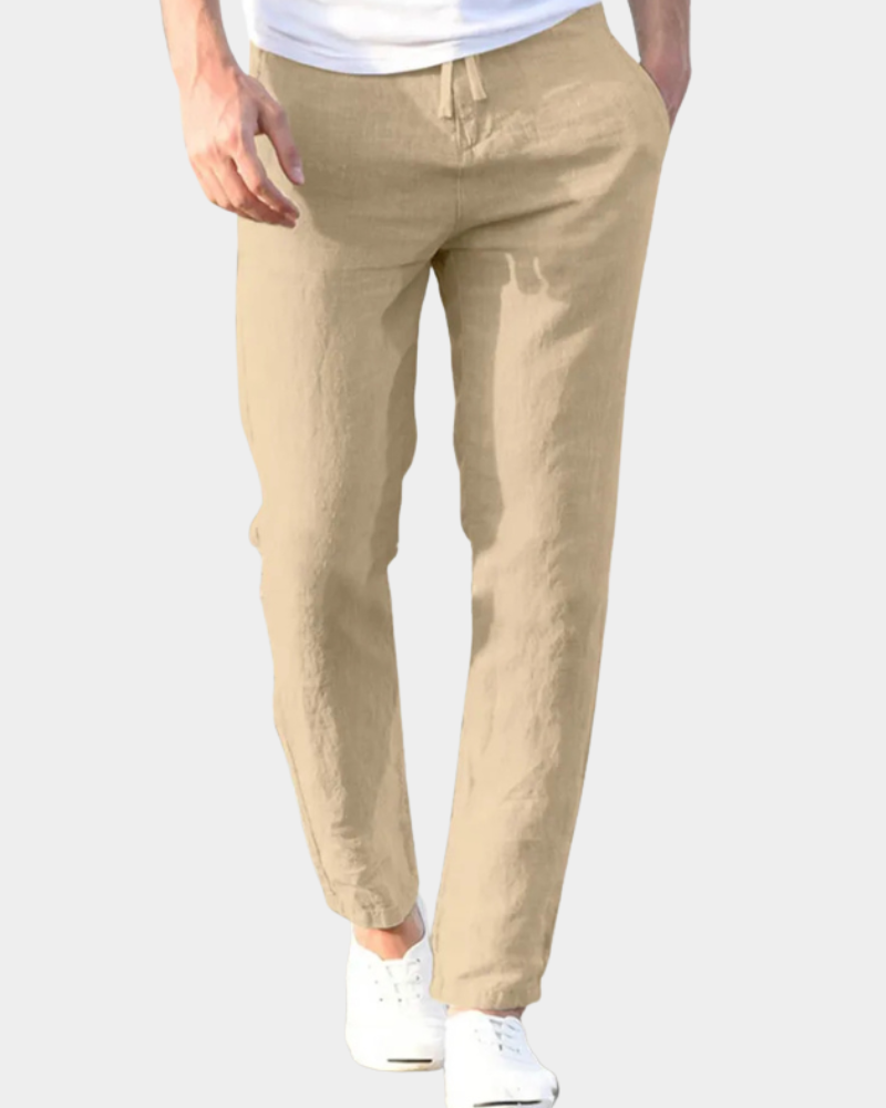 Percival | Men's Tapered Trousers Elasticated Drawstring Waist