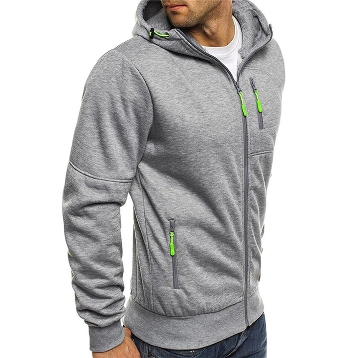 Karl | Men's Full-Zip Hoodie Relaxed Fit Soft Breathable Fabric