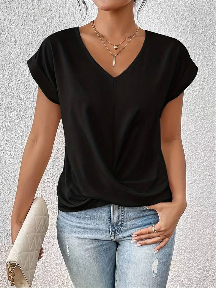 Annabelle | Women's Short-Sleeve T-Shirt Soft Cotton Blend Relaxed Fit
