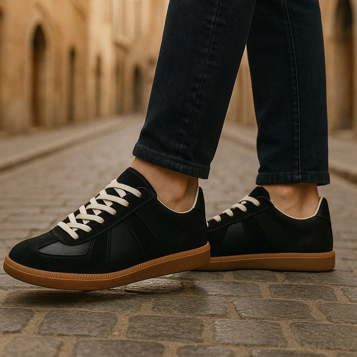 Henry | Men's Lace-Up Trainers with Non-Slip Grip Sole