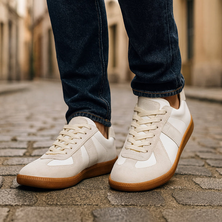 Henry | Men's Lace-Up Trainers with Non-Slip Grip Sole