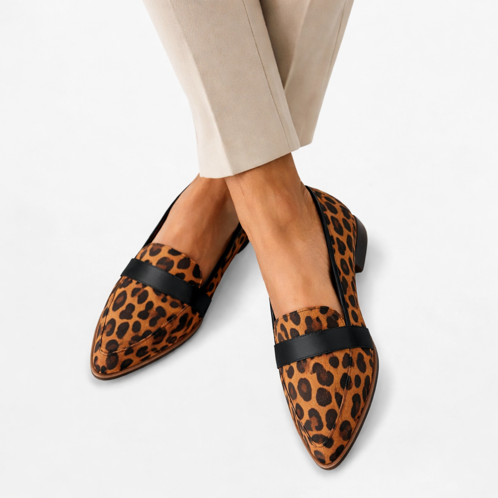 Rosalind | Women's Soft Suede Loafers Pointed Toe Lightweight