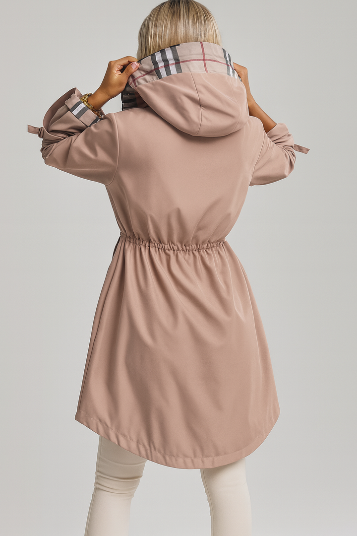 Roslyn | Refined Fitted Coat with Zip Closure and Lightweight Comfort
