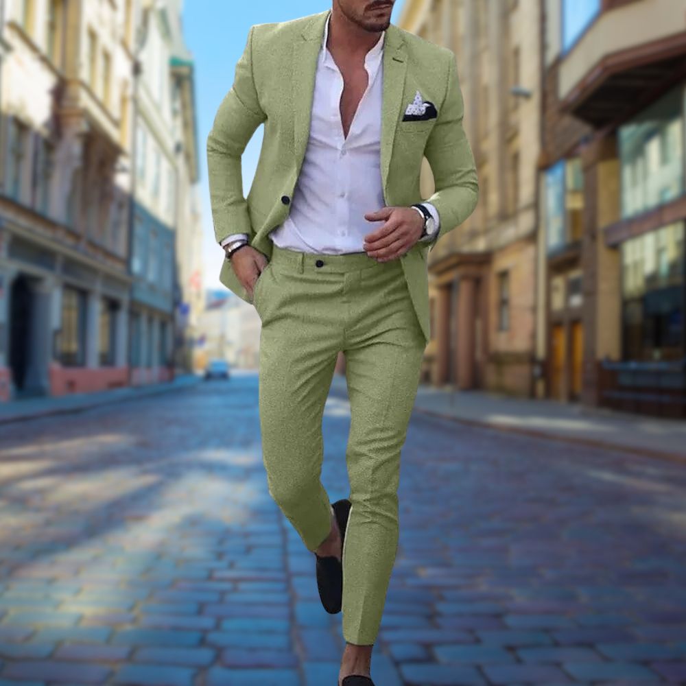 Graham | Men's Slim-Fit Two-Piece Suit Tailored Jacket & Trousers