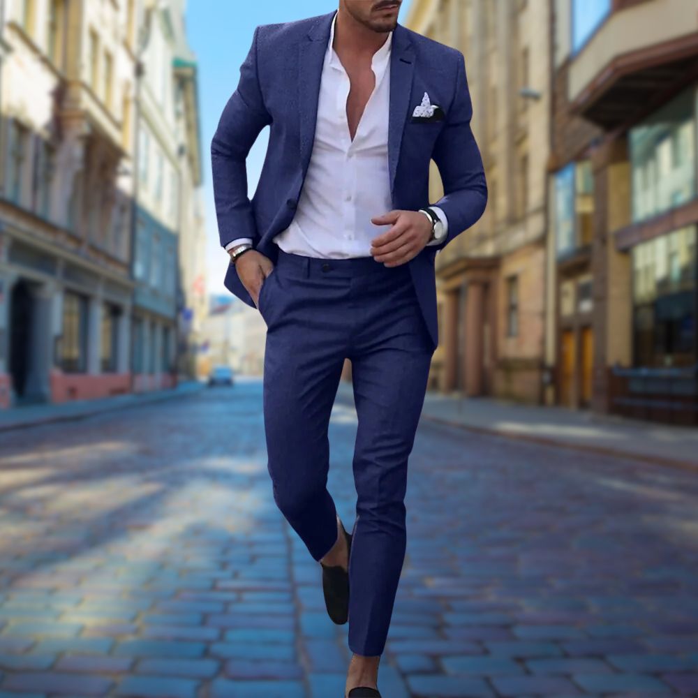 Graham | Men's Slim-Fit Two-Piece Suit Tailored Jacket & Trousers