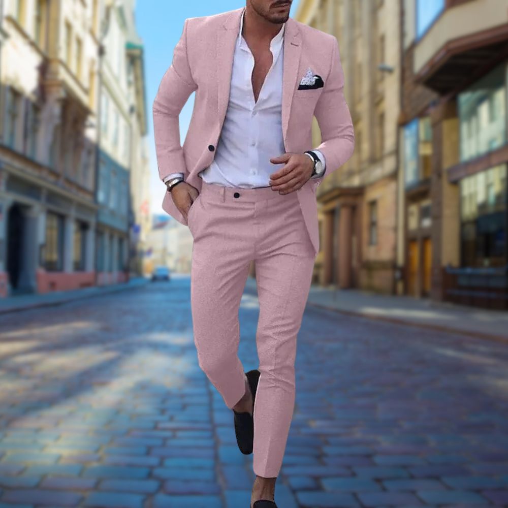 Graham | Men's Slim-Fit Two-Piece Suit Tailored Jacket & Trousers