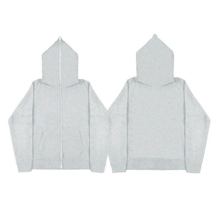 Rowena | Women's Lightweight Zip Hoodie Cotton Jersey Side Pockets