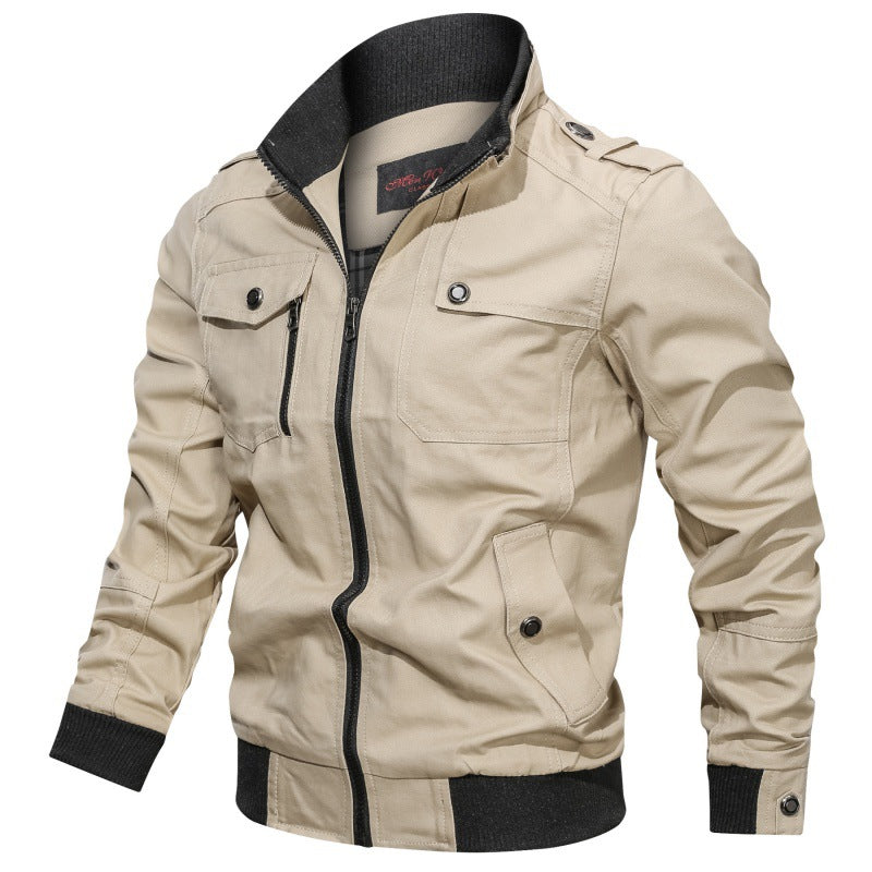 Hadley | Men's Button-Up Jacket Long Sleeve Front Pockets
