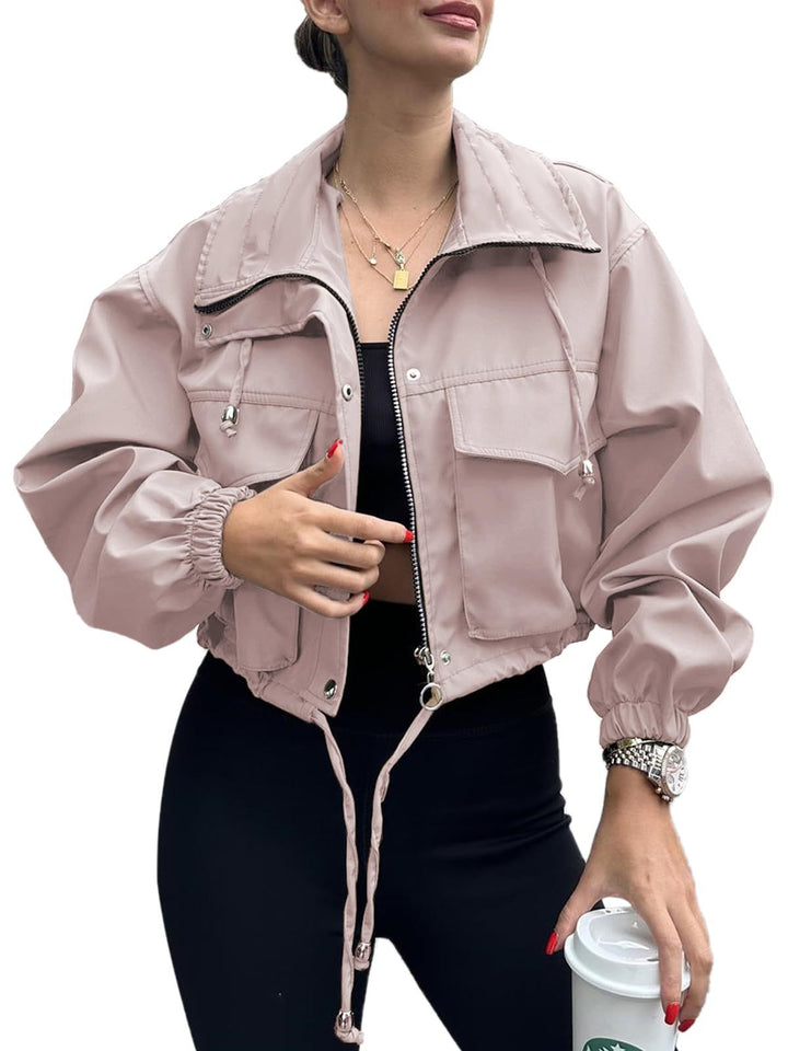 Dorothea | Women's Cropped Jacket Lightweight Full Zip