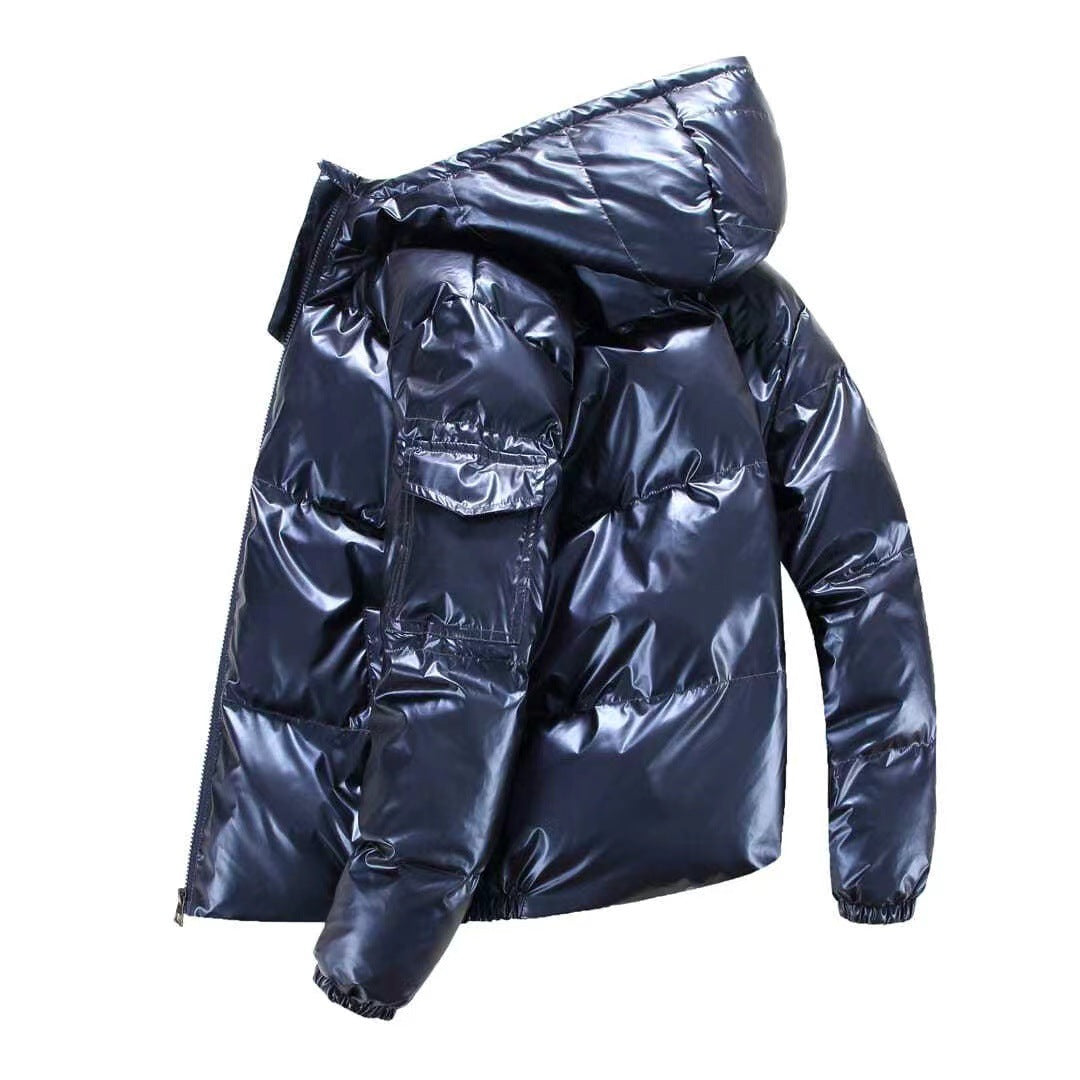Ellery | Men's Hooded Quilted Jacket Thermal Lined Water Resistant