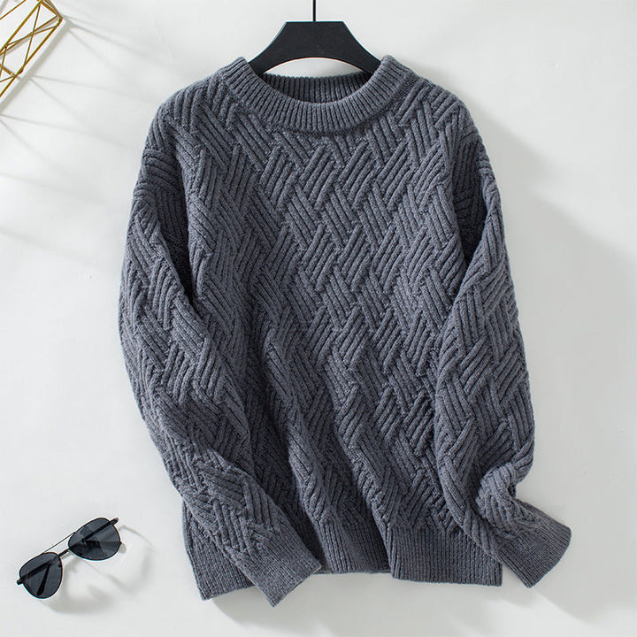 Gwen | Women's Textured Knitted Jumper Casual Fit Soft Knit