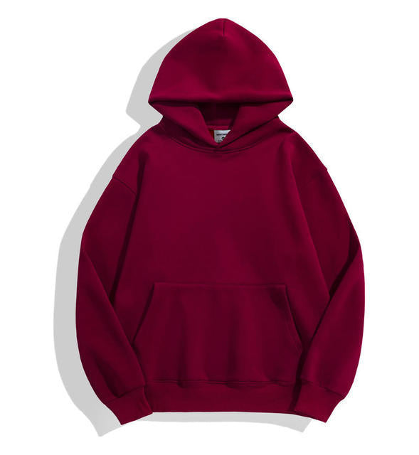 Noelle | Women's Fleece-Lined Hoodie Kangaroo Pocket Ribbed Cuffs
