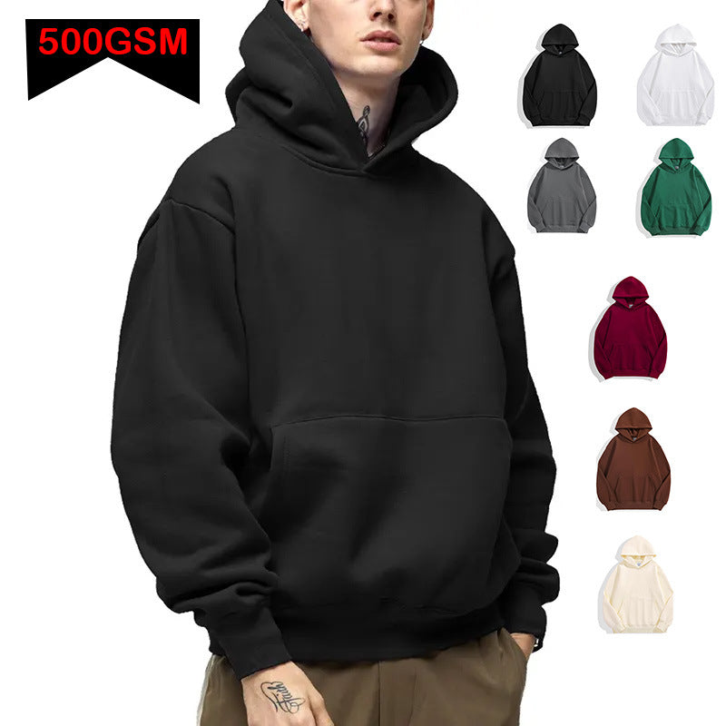 Noelle | Women's Fleece-Lined Hoodie Kangaroo Pocket Ribbed Cuffs