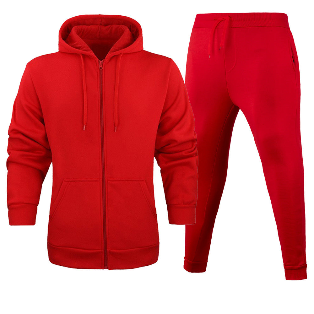 Lachlan | Men's Tracksuit Set Zip Hoodie Joggers Zipped Pockets