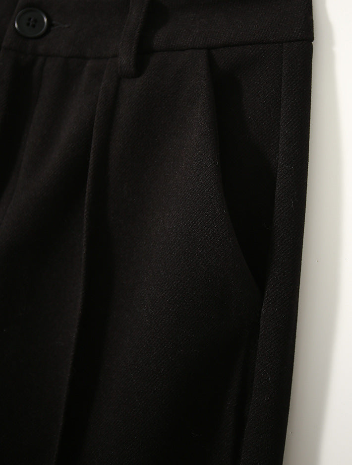 Linnea Wool Touch Tapered Trousers