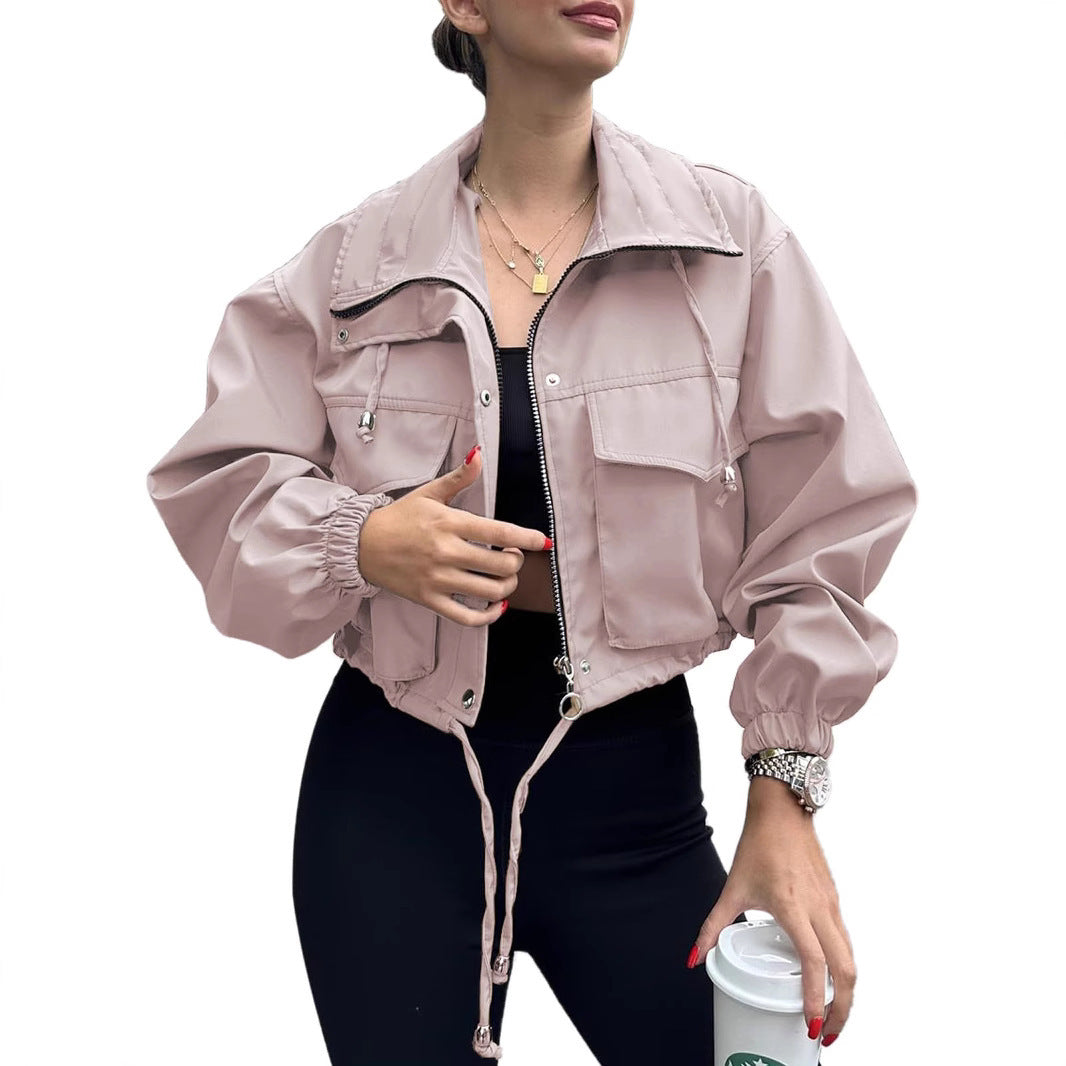 Dorothea | Women's Cropped Jacket Lightweight Full Zip