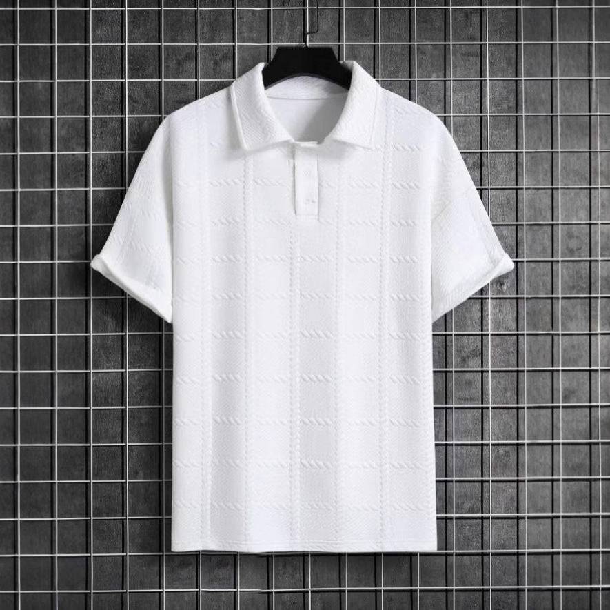 Eliza | Women's Textured Knit Polo Shirt Lightweight Structured Collar
