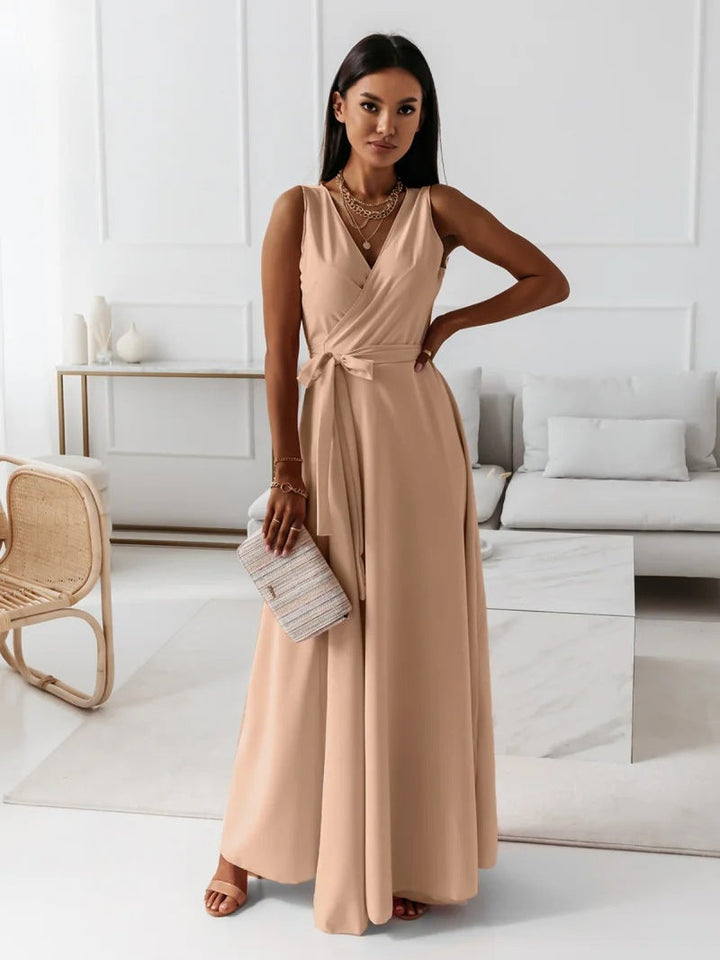 Hailey Wrap Maxi Dress