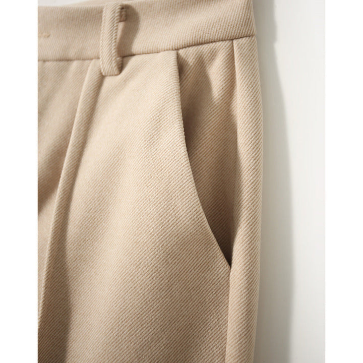 Linnea Wool Touch Tapered Trousers