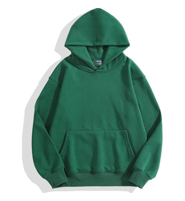 Noelle | Women's Fleece-Lined Hoodie Kangaroo Pocket Ribbed Cuffs