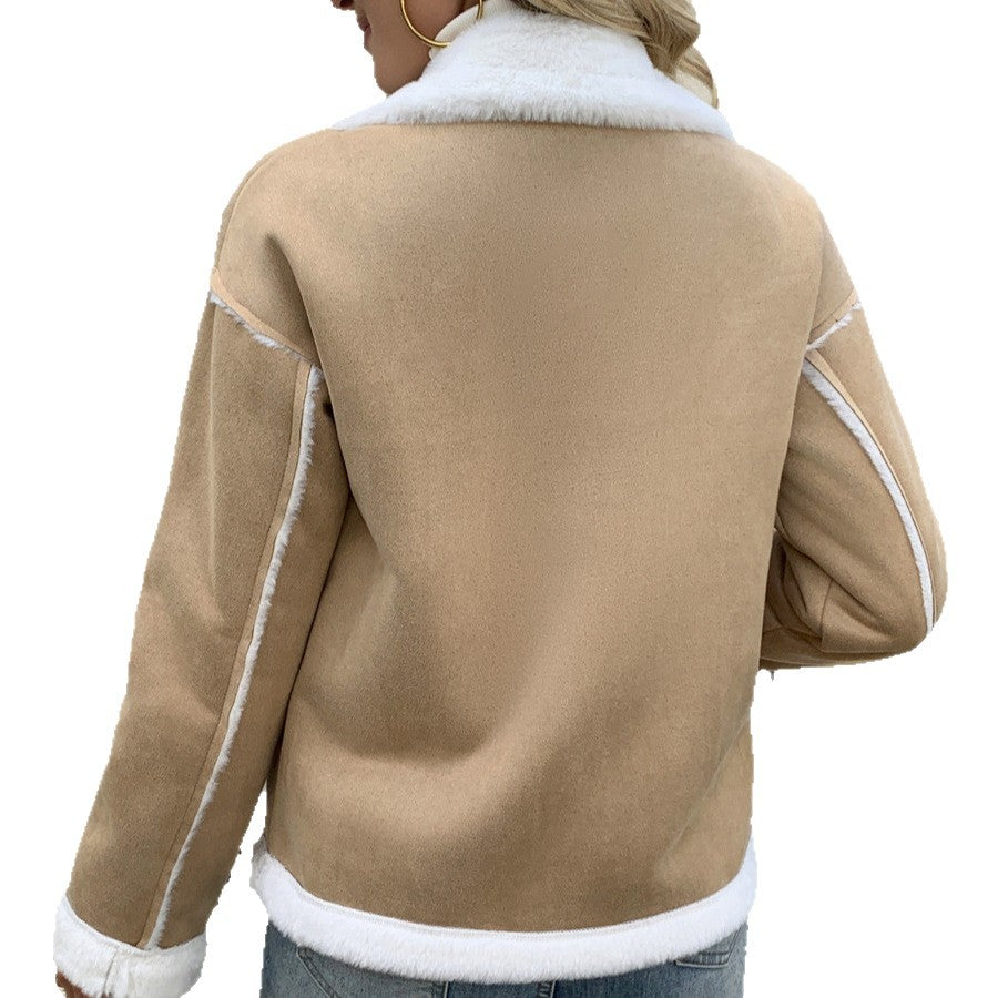 Elspeth | Women's Teddy Fleece Jacket Full Zip Borg Lined