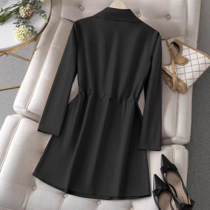 Theodora | Women's Cropped Blazer Double Breasted Tailored
