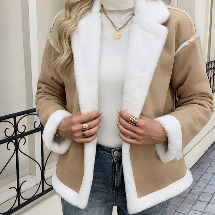 Elspeth | Women's Teddy Fleece Jacket Full Zip Borg Lined