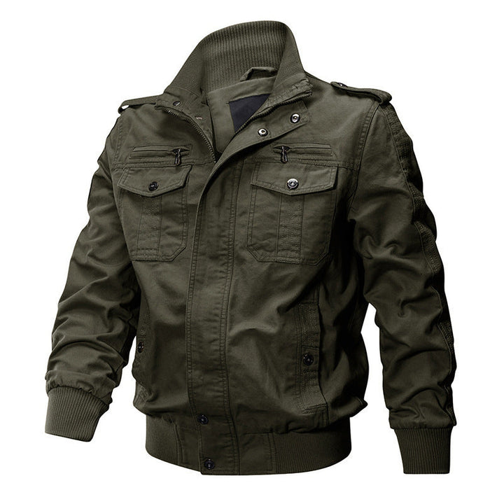 Hadley | Men's Button-Up Jacket Long Sleeve Front Pockets