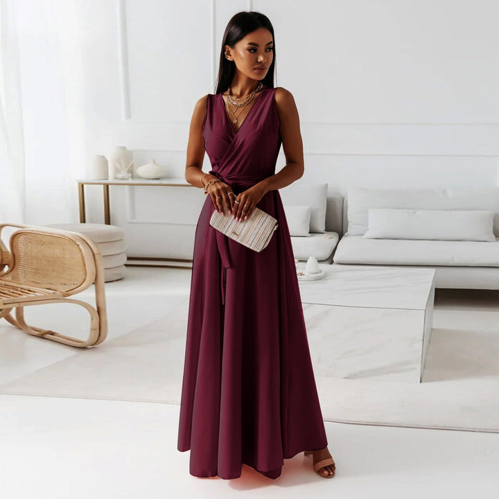 Hailey Wrap Maxi Dress