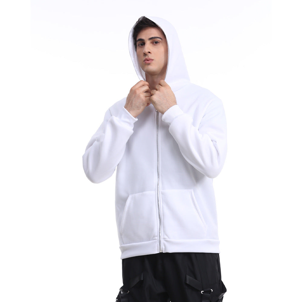 Rowena | Women's Lightweight Zip Hoodie Cotton Jersey Side Pockets