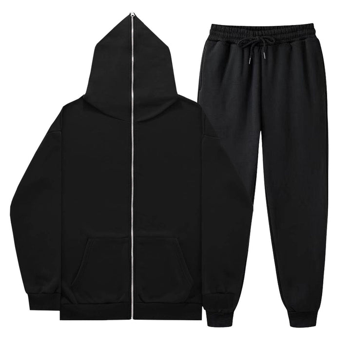 Annika | Women's Zip Hoodie and Tapered Joggers Loungewear Set