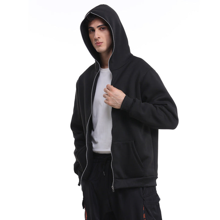 Rowena | Women's Lightweight Zip Hoodie Cotton Jersey Side Pockets