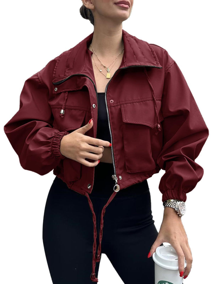 Dorothea | Women's Cropped Jacket Lightweight Full Zip