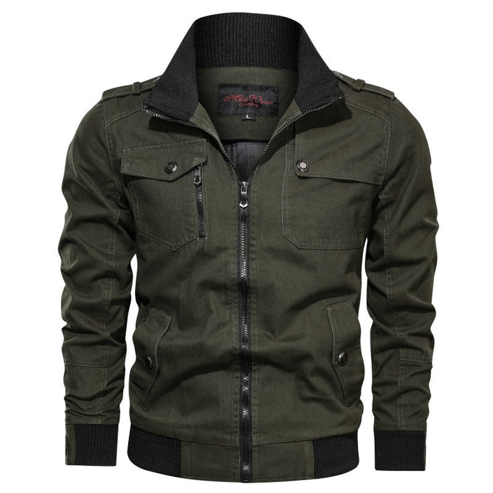 Hadley | Men's Button-Up Jacket Long Sleeve Front Pockets