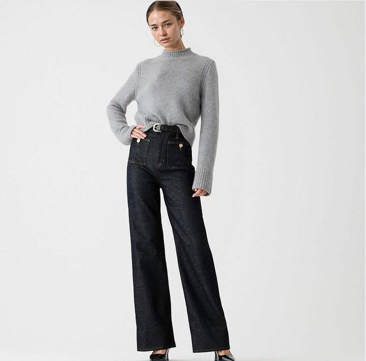 Marcella High Waist Wide Leg Jeans