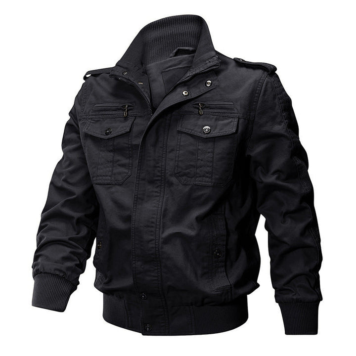 Hadley | Men's Button-Up Jacket Long Sleeve Front Pockets