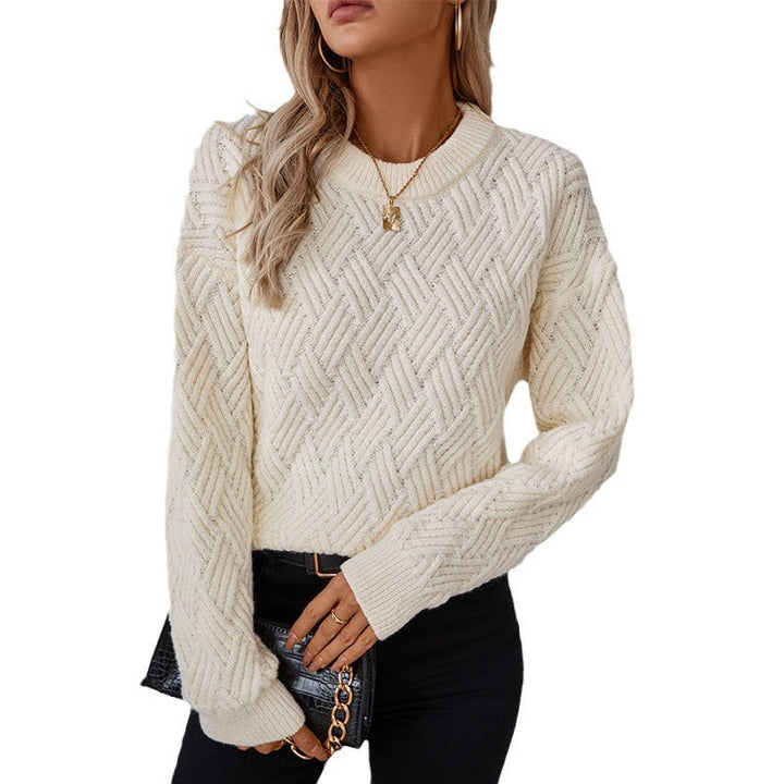 Gwen | Women's Textured Knitted Jumper Casual Fit Soft Knit