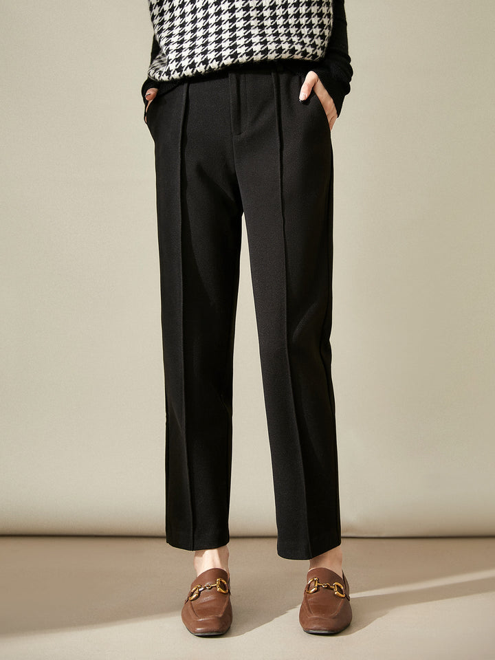 Linnea Wool Touch Tapered Trousers